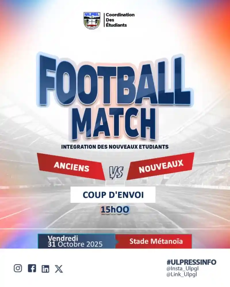 Image Match d’intégration des nouveaux etudiants de l’ULPGL-Goma