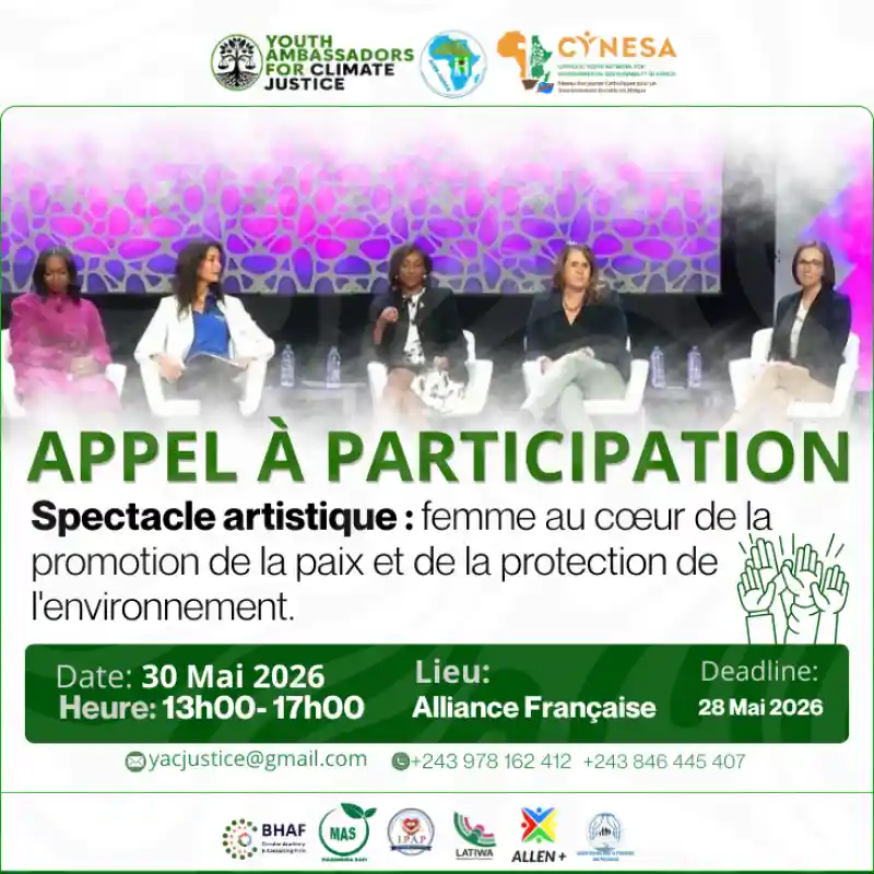 Image Spectacle artistique: Les femmes au
cœur de la paix et du climat